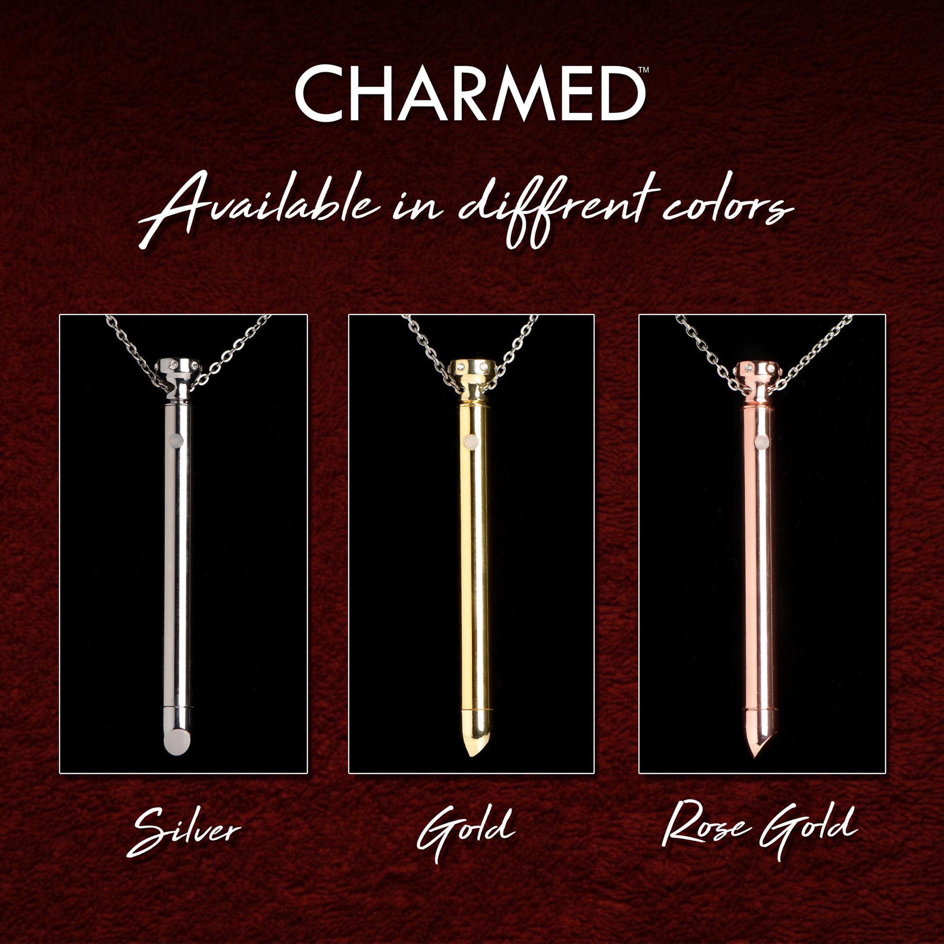 7X Vibrating Necklace - Silver