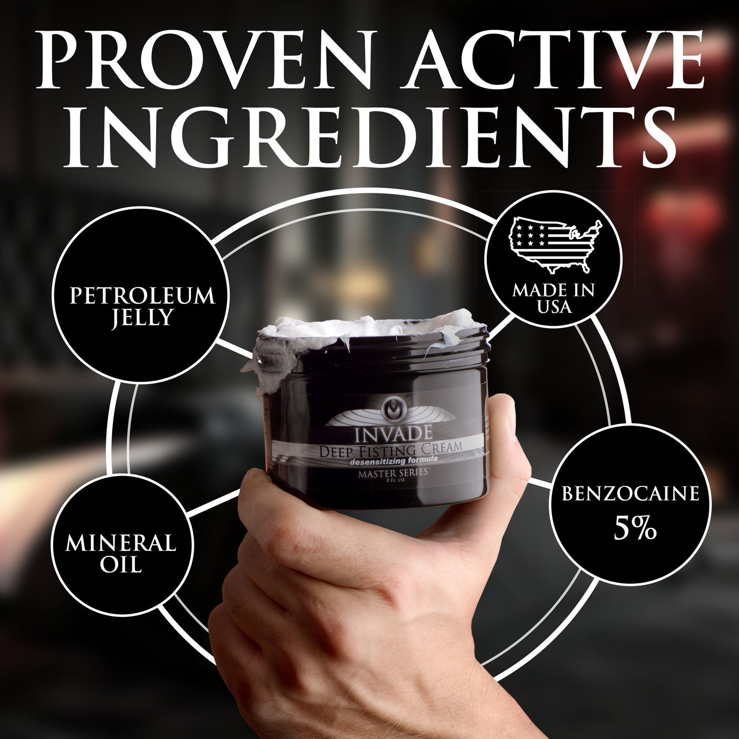 Invade Deep Fisting Cream - 8 oz