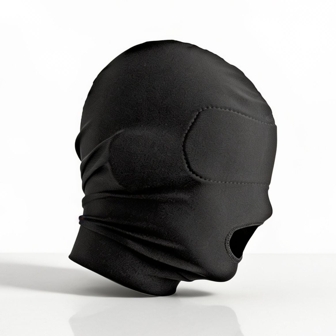 Disguise Open Mouth Hood with Padded Blindfold