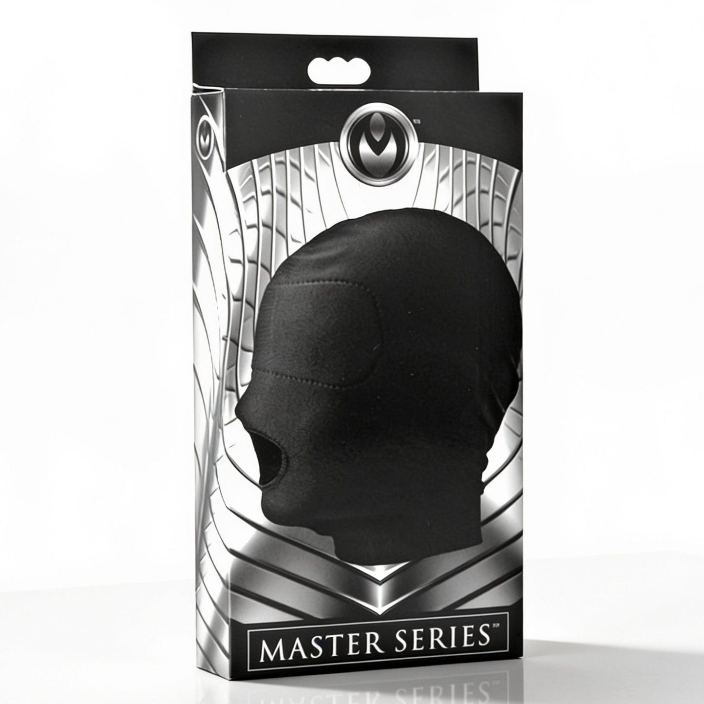 Disguise Open Mouth Hood with Padded Blindfold