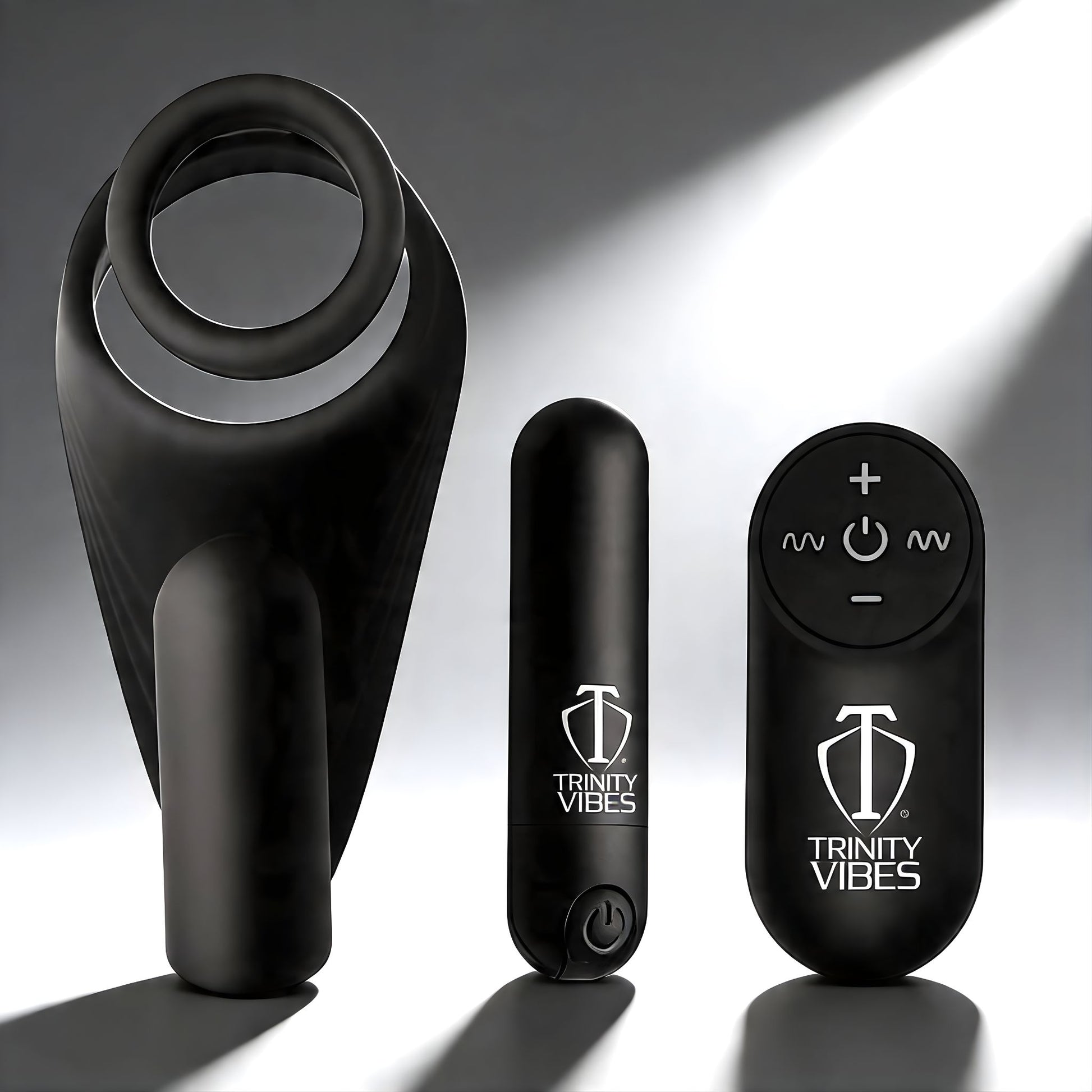 7X Silicone C-Ring with Vibrating Taint Stimulator