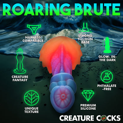 Aqua-Cock Glow-In-The-Dark Silicone Dildo