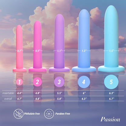 Silicone Pelvic Kegel Exerciser Set