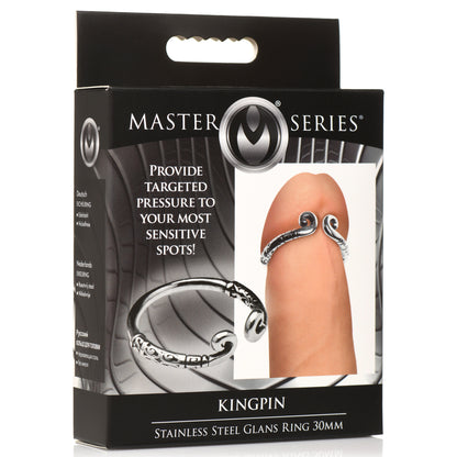 Kingpin Stainless Steel Glans Ring - 30MM