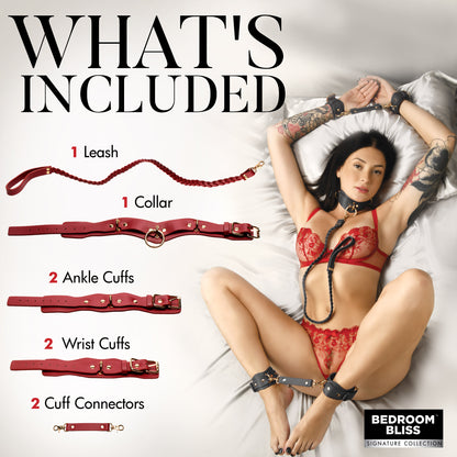 Lover's Restraints Set - Red
