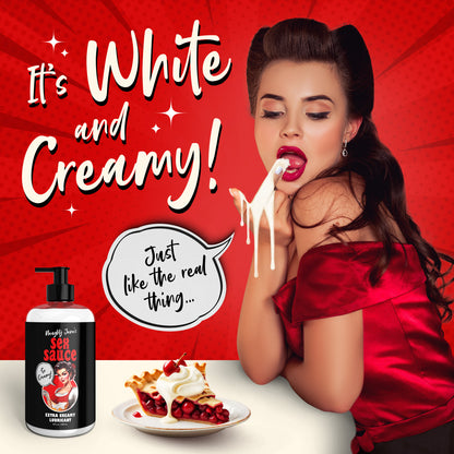 Naughty Jane's Sex Sauce Extra Creamy Lubricant - 16oz