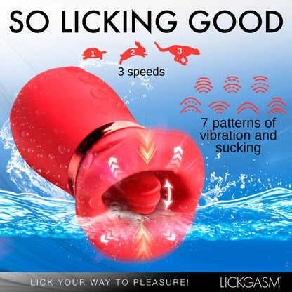 Kiss Me More Kissing, Sucking and Vibrating Clitoral Stimulator