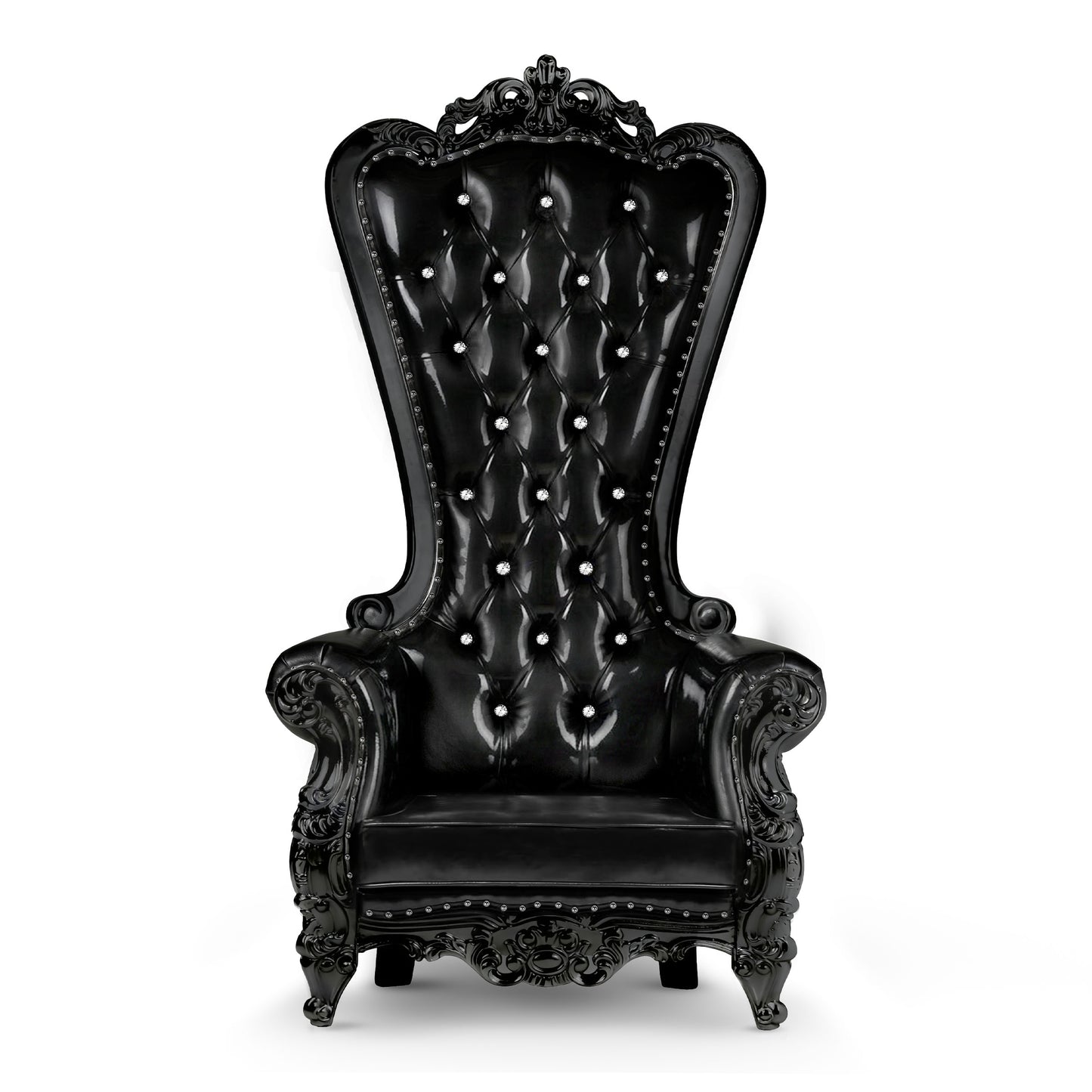 BDSM Throne Chair - Black