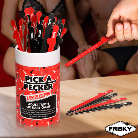 Pick A Pecker Adult Truth or Dare X-Rated Edition