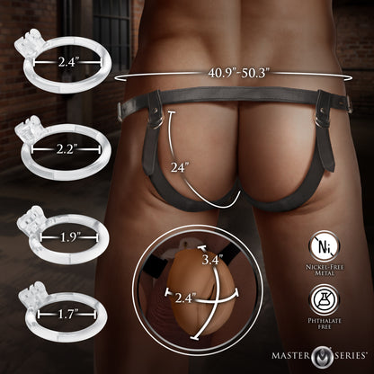 Pussy Chastity Cage - Medium