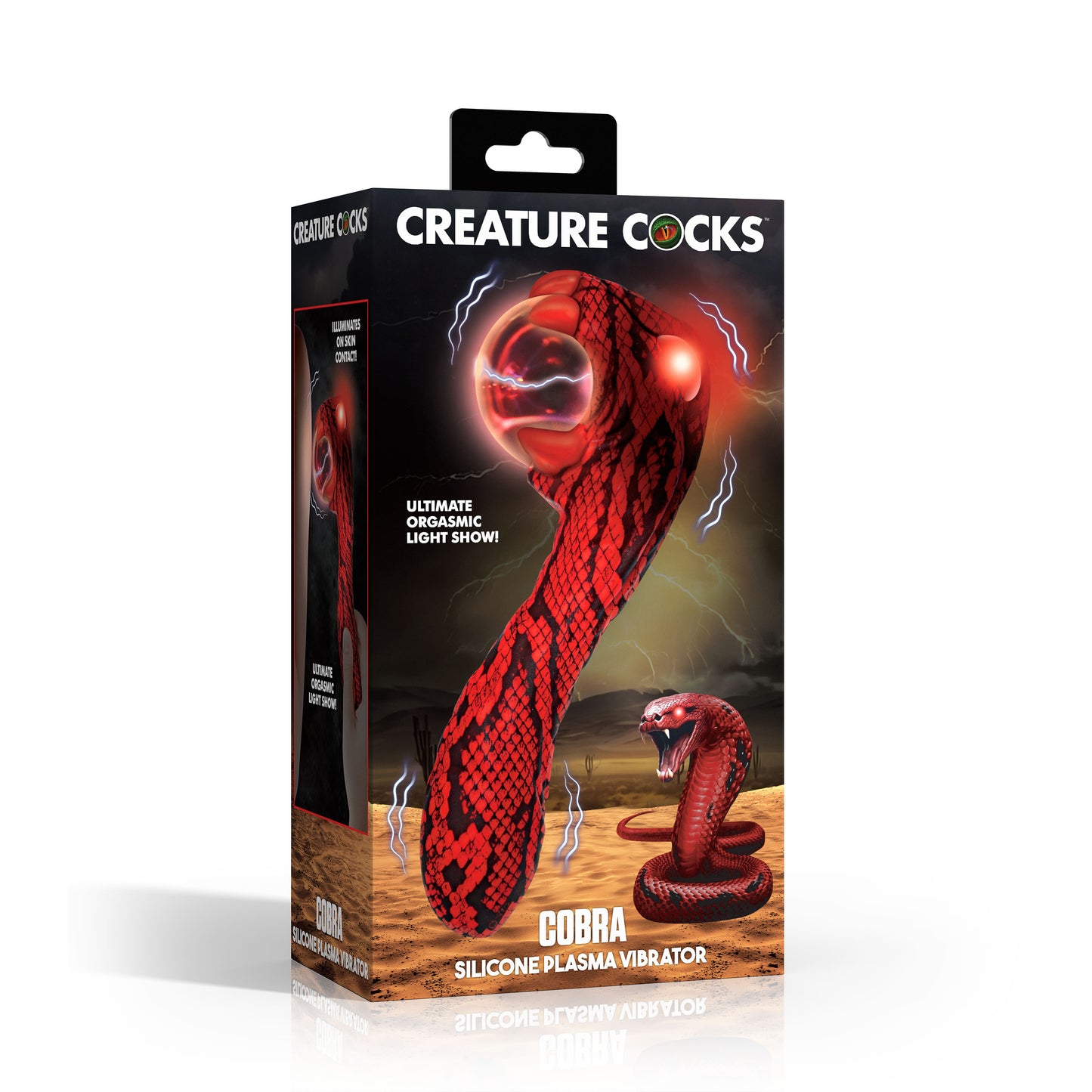Cobra Silicone Plasma Vibrator