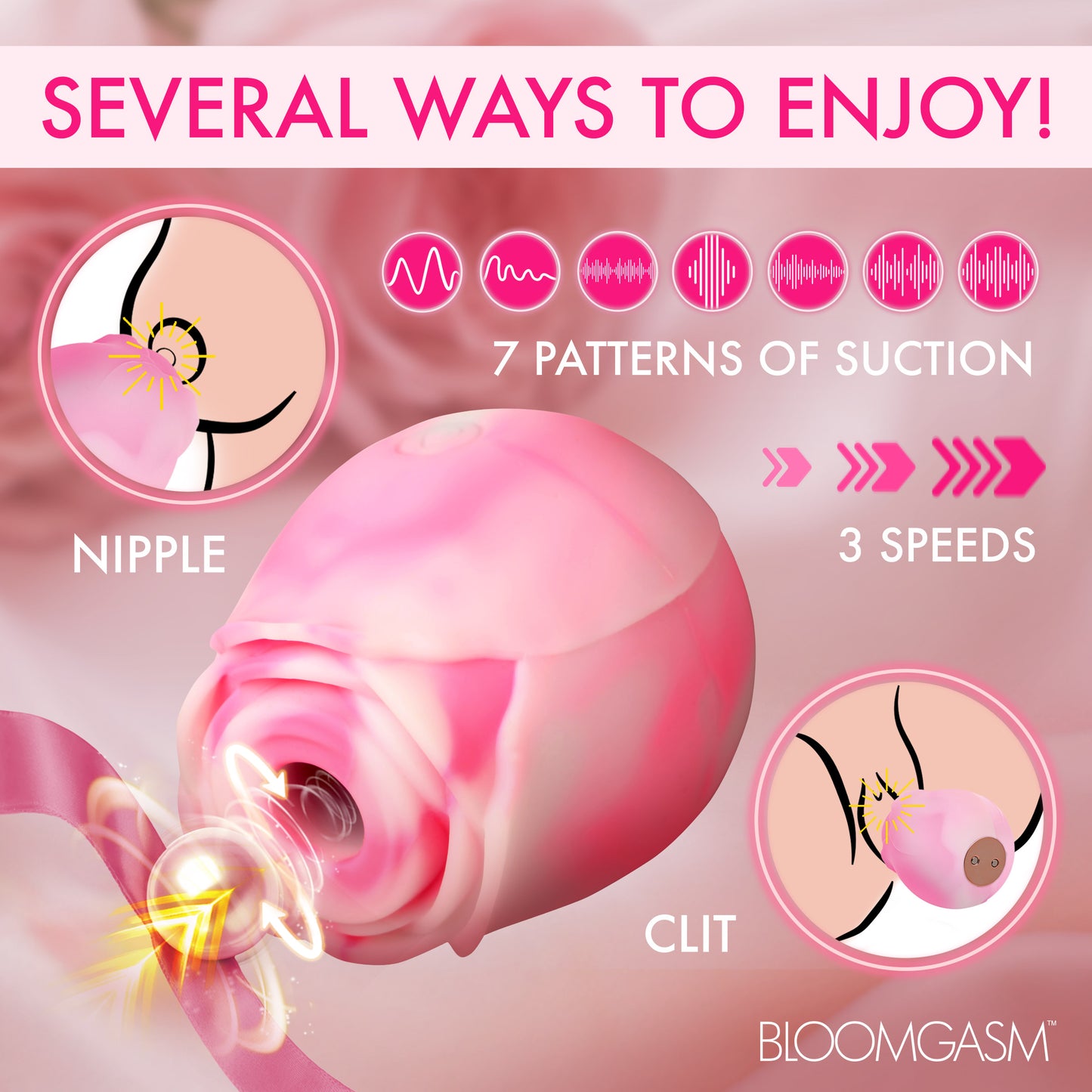 The Rose Lovers Gift Box - Pink Swirl