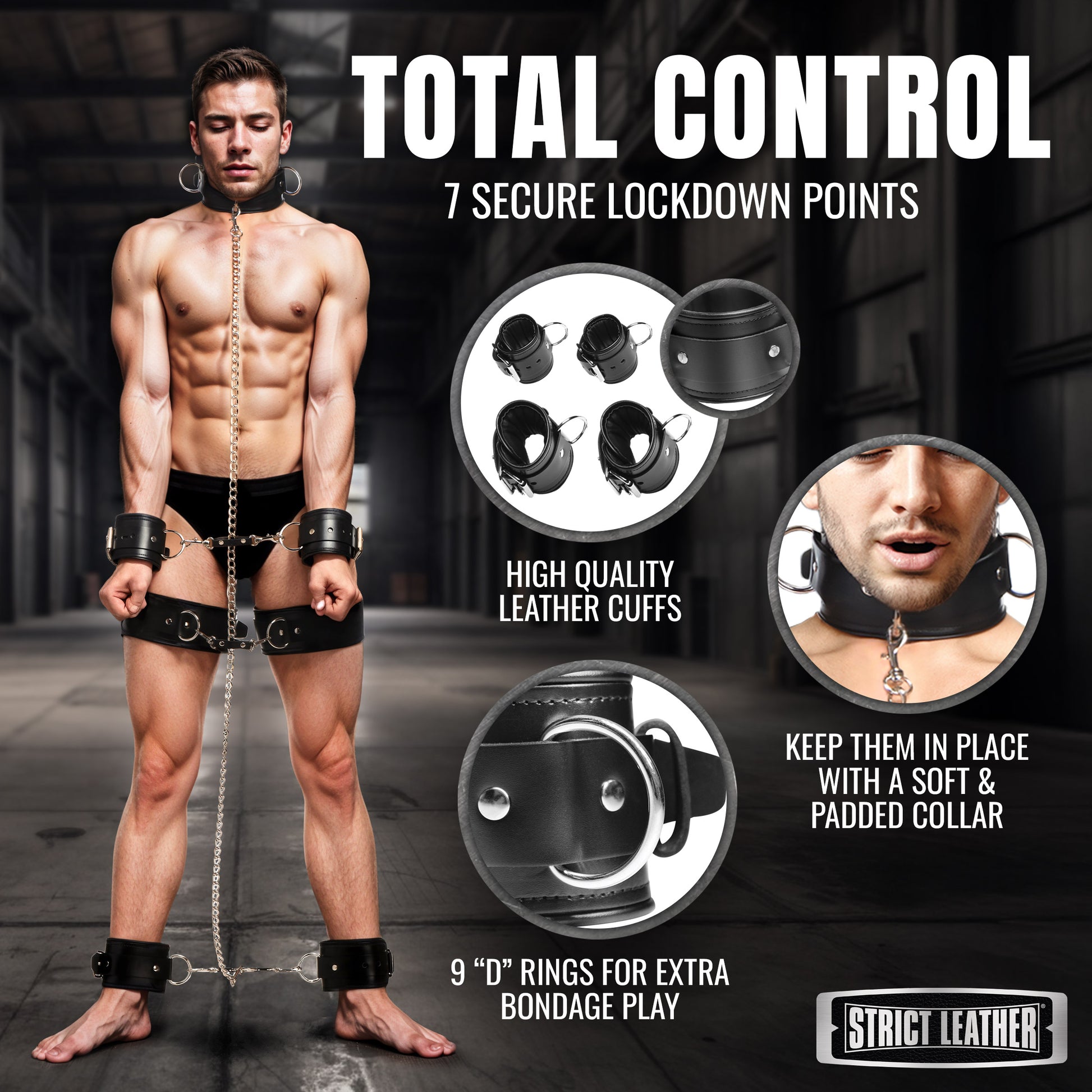 Leather Bondage Set