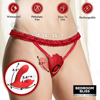 G-Spot Silicone Panty Vibe w/ Remote