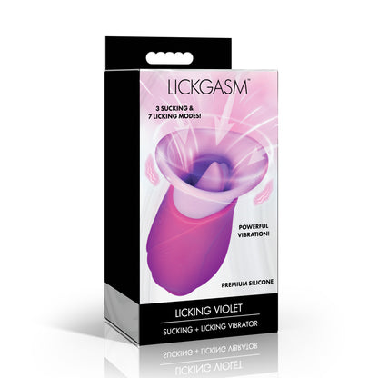 Licking Violet Sucking + Licking Vibrator