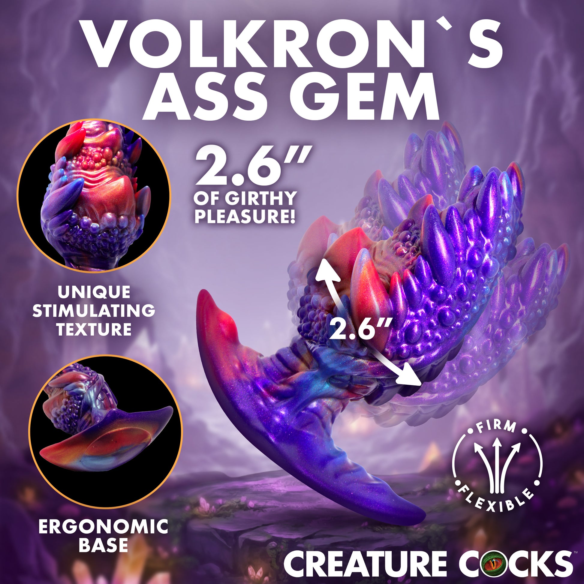 Volkron Silicone Butt Plug