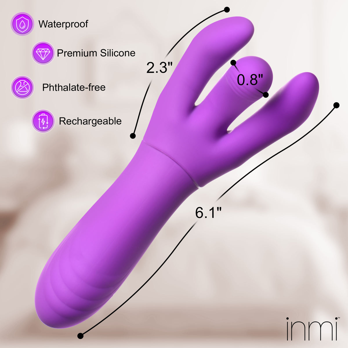Velvet Touch Come-Hither G-Spot Silicone Vibrator