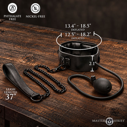 Constrict Inflatable Collar w/ Leash