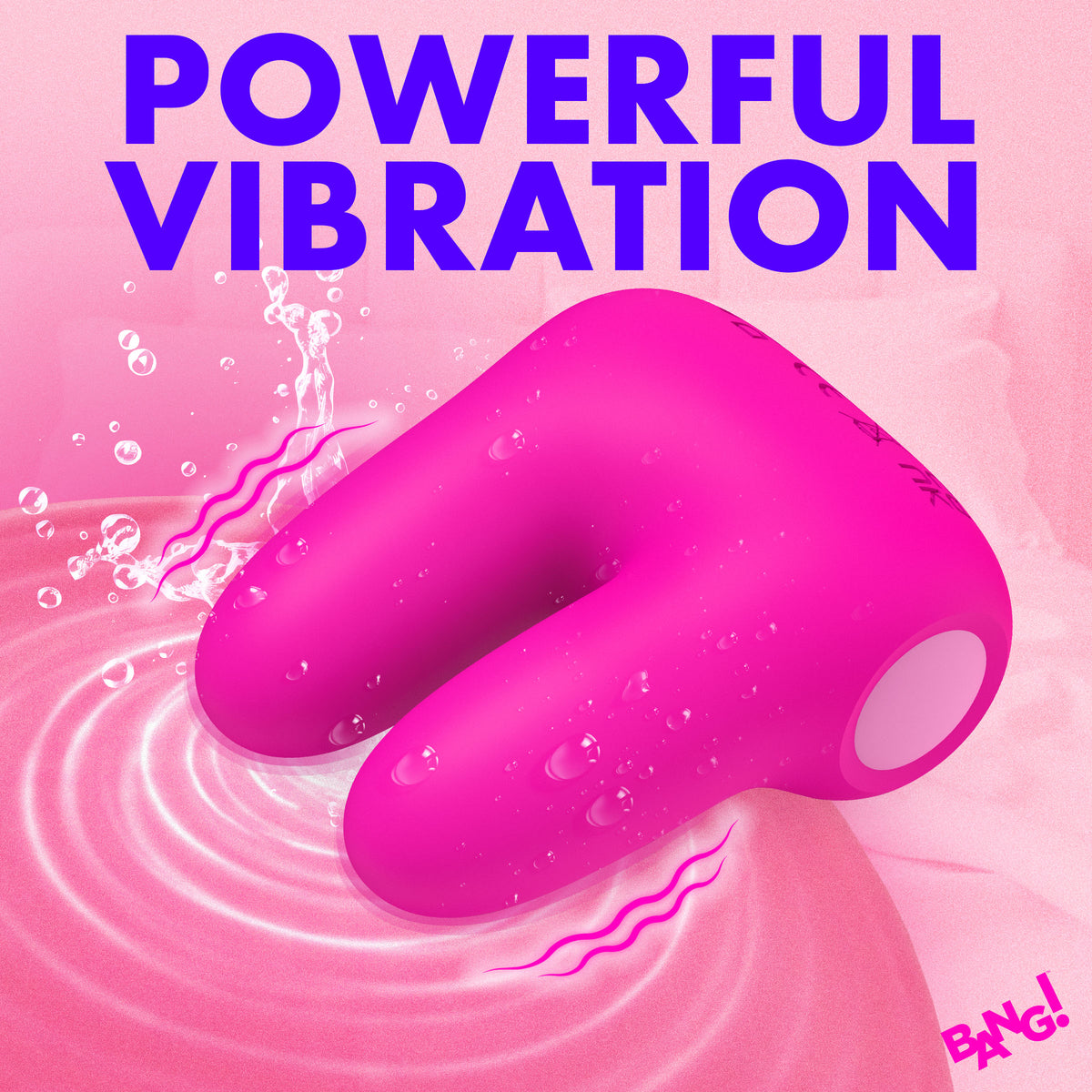 Dual Silicone Vibrator - Pink