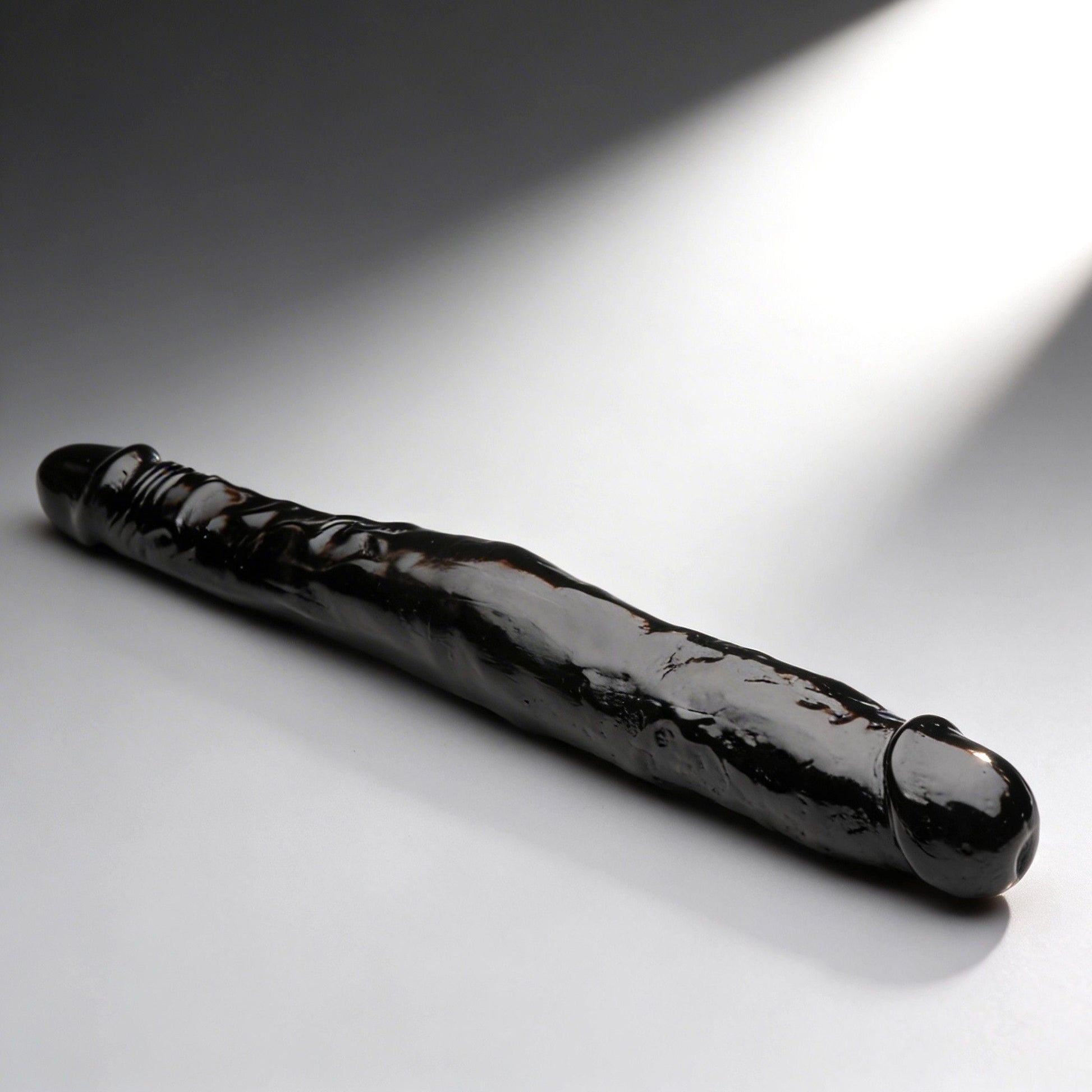 JOCK 13 Inch Tapered Double Dong Black