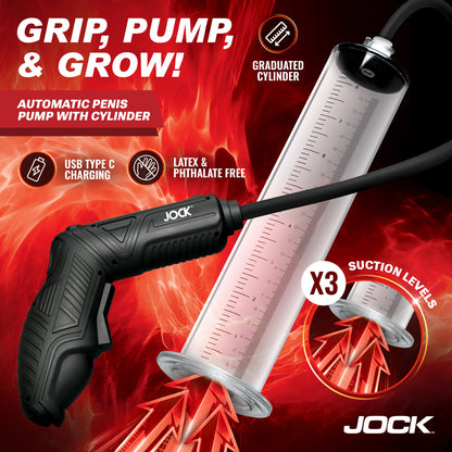 Power Pumper Automatic Penis Pump with Cylinder