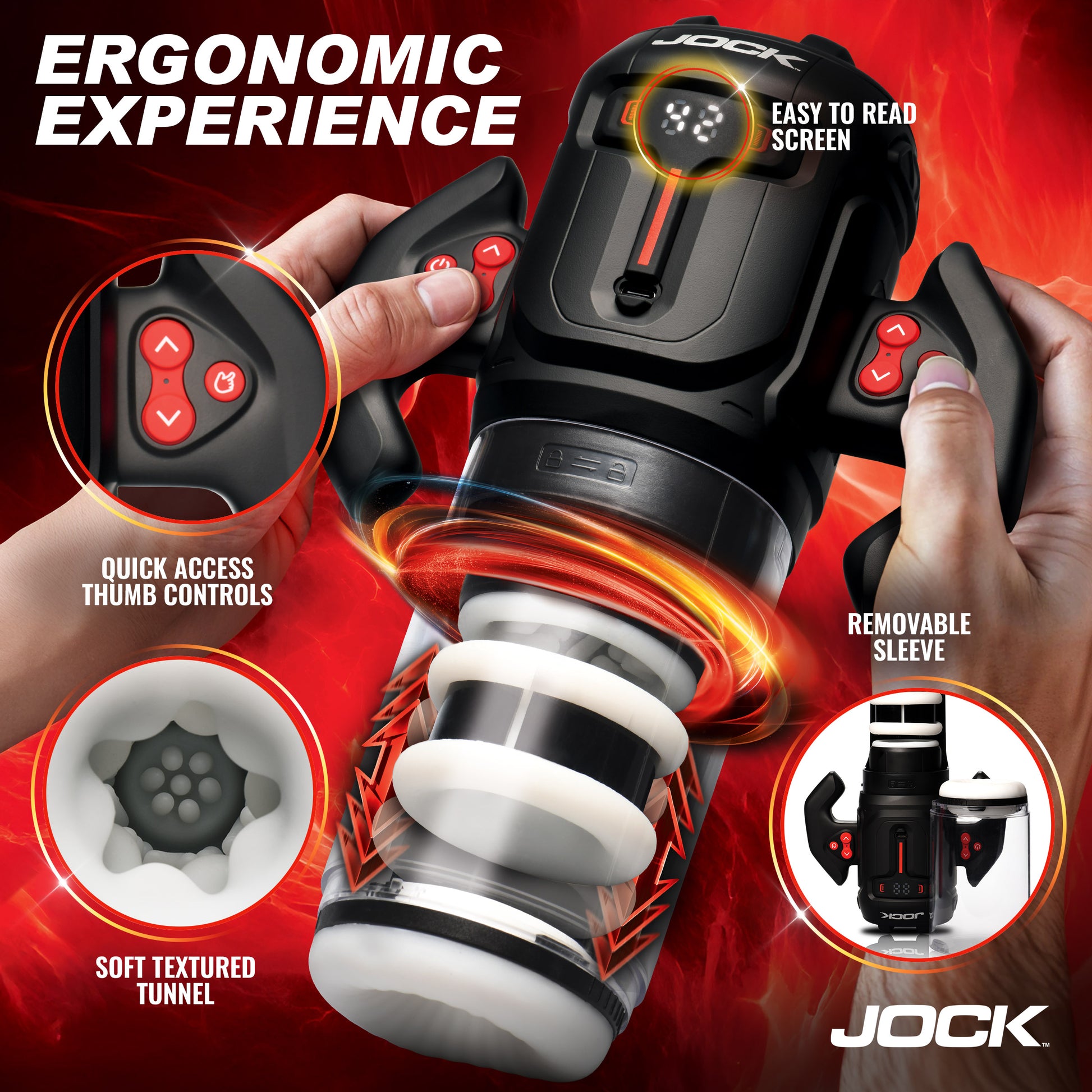 Turbo Spin Thrusting & Rotating Masturbator
