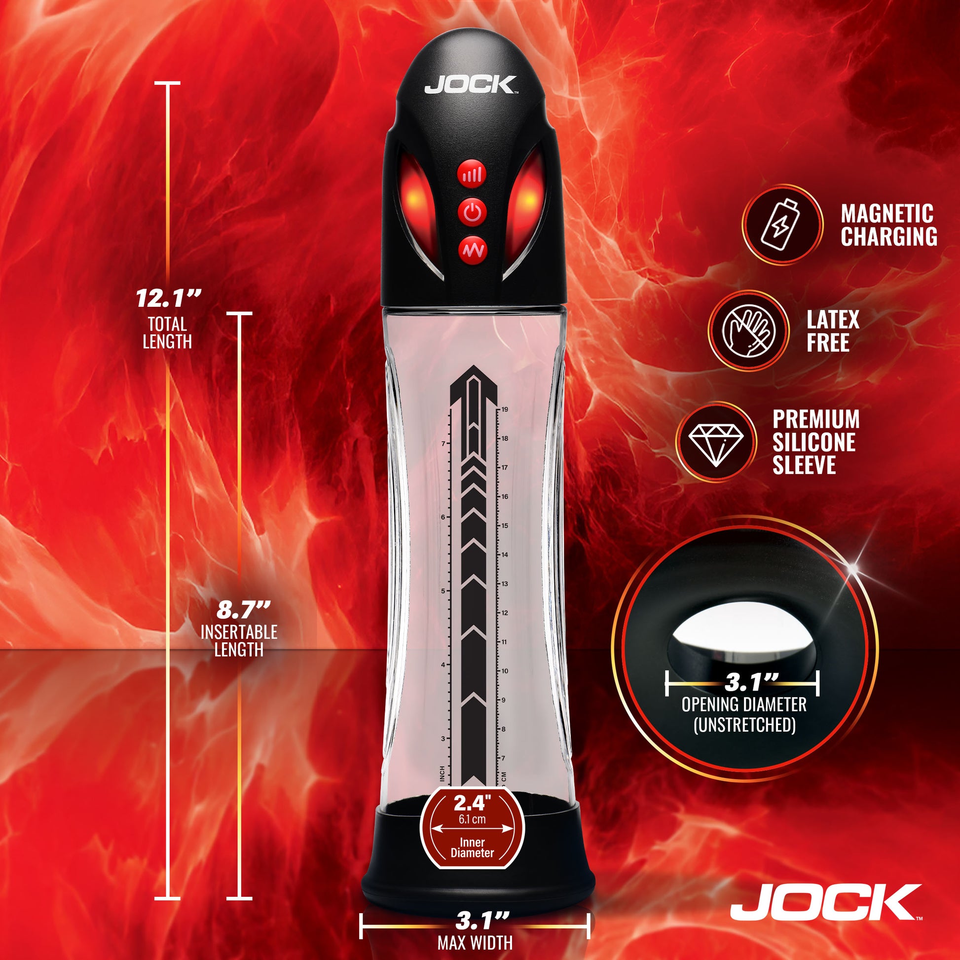 Power Up Automatic Waterproof Penis Pump