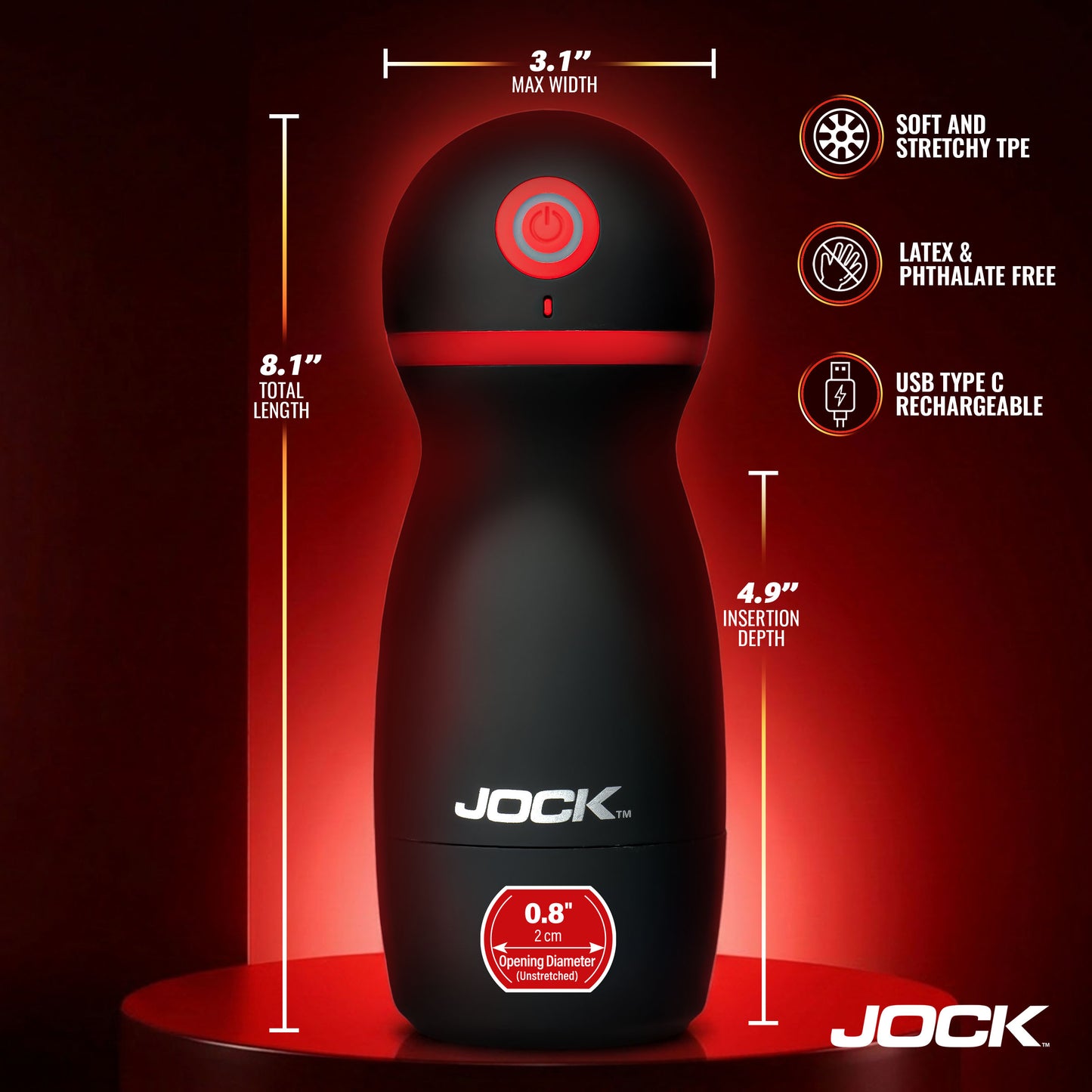 Ultra Suck Sucking & Vibrating Masturbator