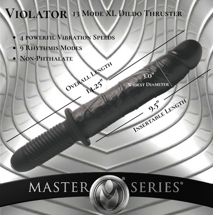 The Violator - 13 Mode XL Dildo Thruster