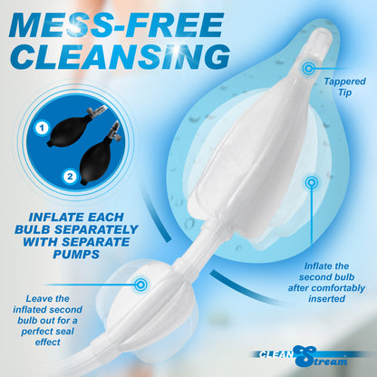 CleanStream Silicone Double Bulb Nozzle