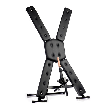 St. Andrew's Cross with Sex Machine