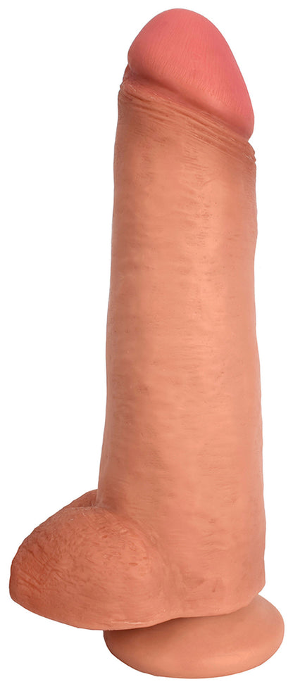 JOCK 12 Inch Dong with Balls Flesh