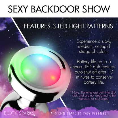 Light Up Anal Plug - Large