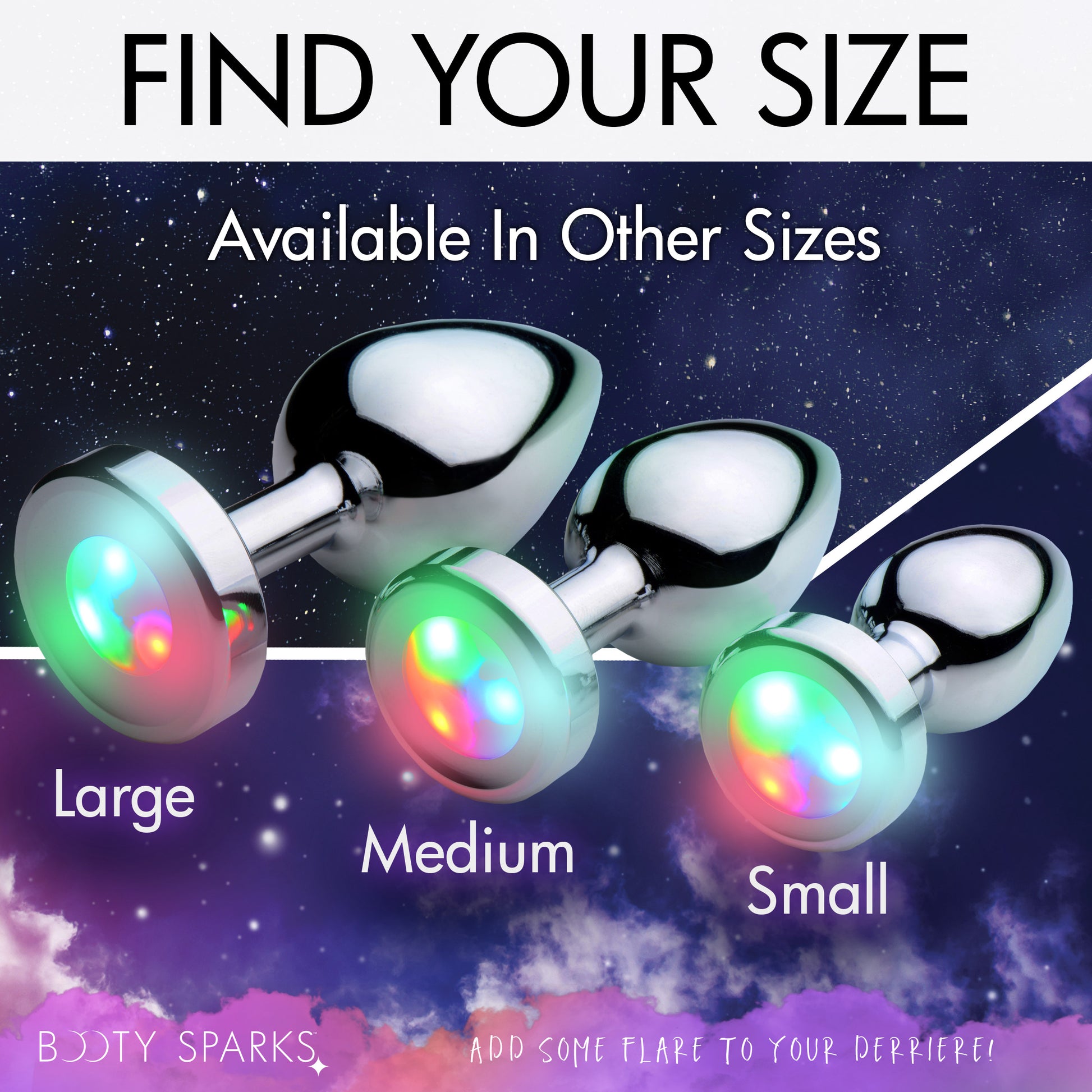 Light Up Anal Plug - Medium
