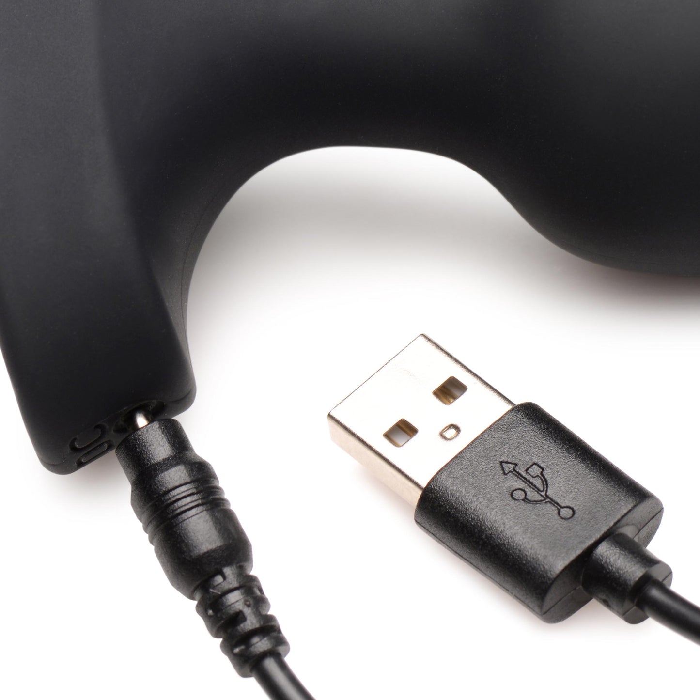 28X Laser Fuck Me Silicone Anal Plug with Remote Control - Medium