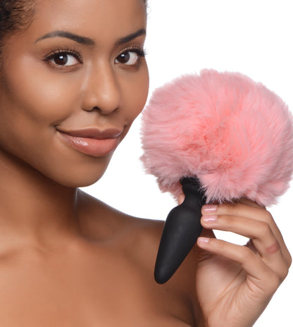 Silicone Anal Plug with 3 Interchangeable Tails